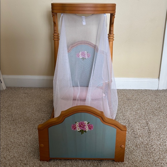 American Girl Marie Grace & Cecile Half Canopy Bed - Picture 2 of 10